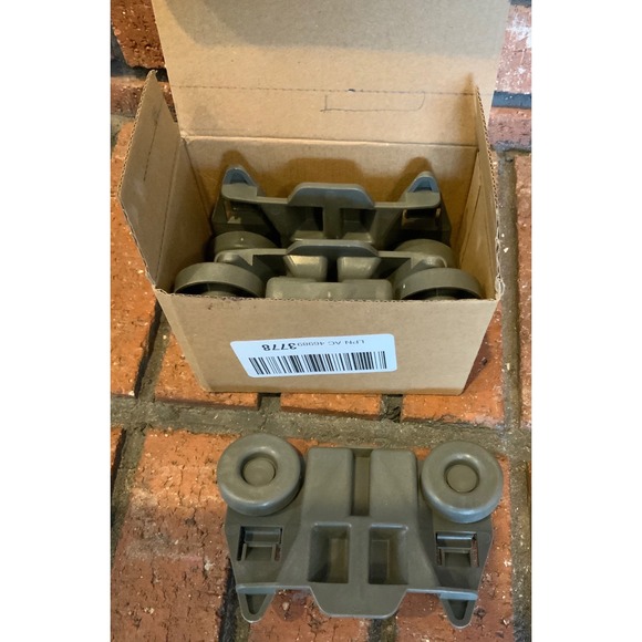 Other - Replacement Dishwasher Wheels 4 pk Lower Rack W10195417 Kenmore Whirlpool